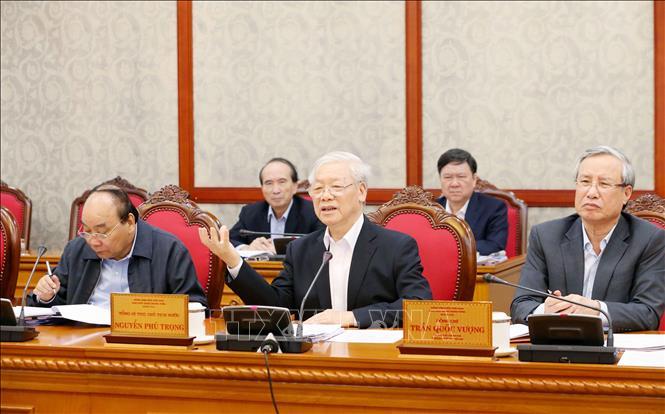 Bộ Chính trị cho ý kiến về Đề án tổng kết 10 năm thực hiện Kết luận số 48-KL/TW và Kết luận số 60-KL/TW của Bộ Chính trị khóa X

